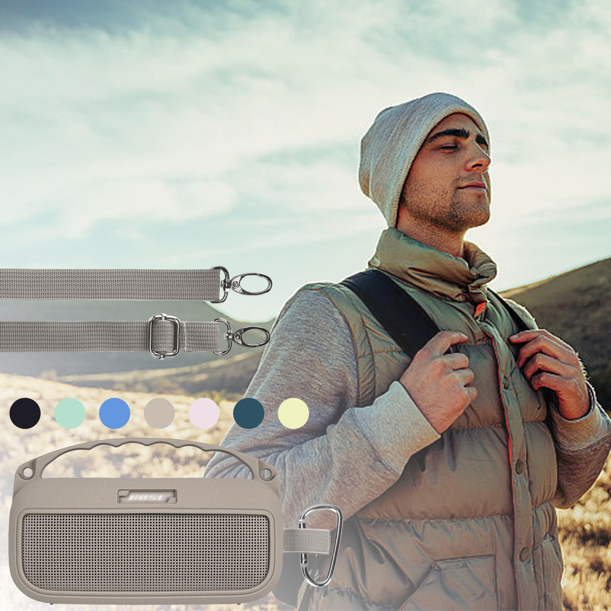 Lebakort cover ideal for beach, hike, and daily commutes