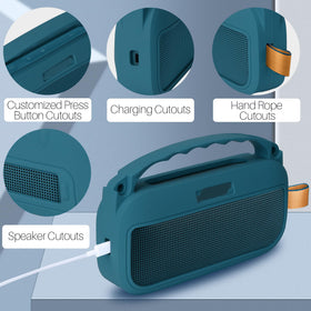 Lebakort carabiner clip on Bose SoundLink Flex 2nd Gen boosts portability and attachment options.