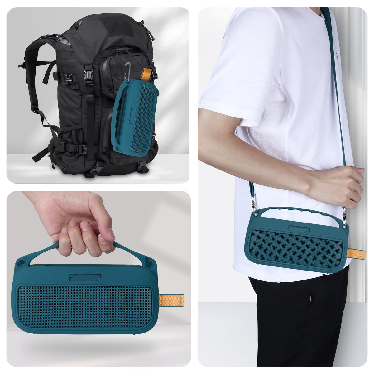 Lebakort protective silicone case offers shock resistance for everyday adventures.