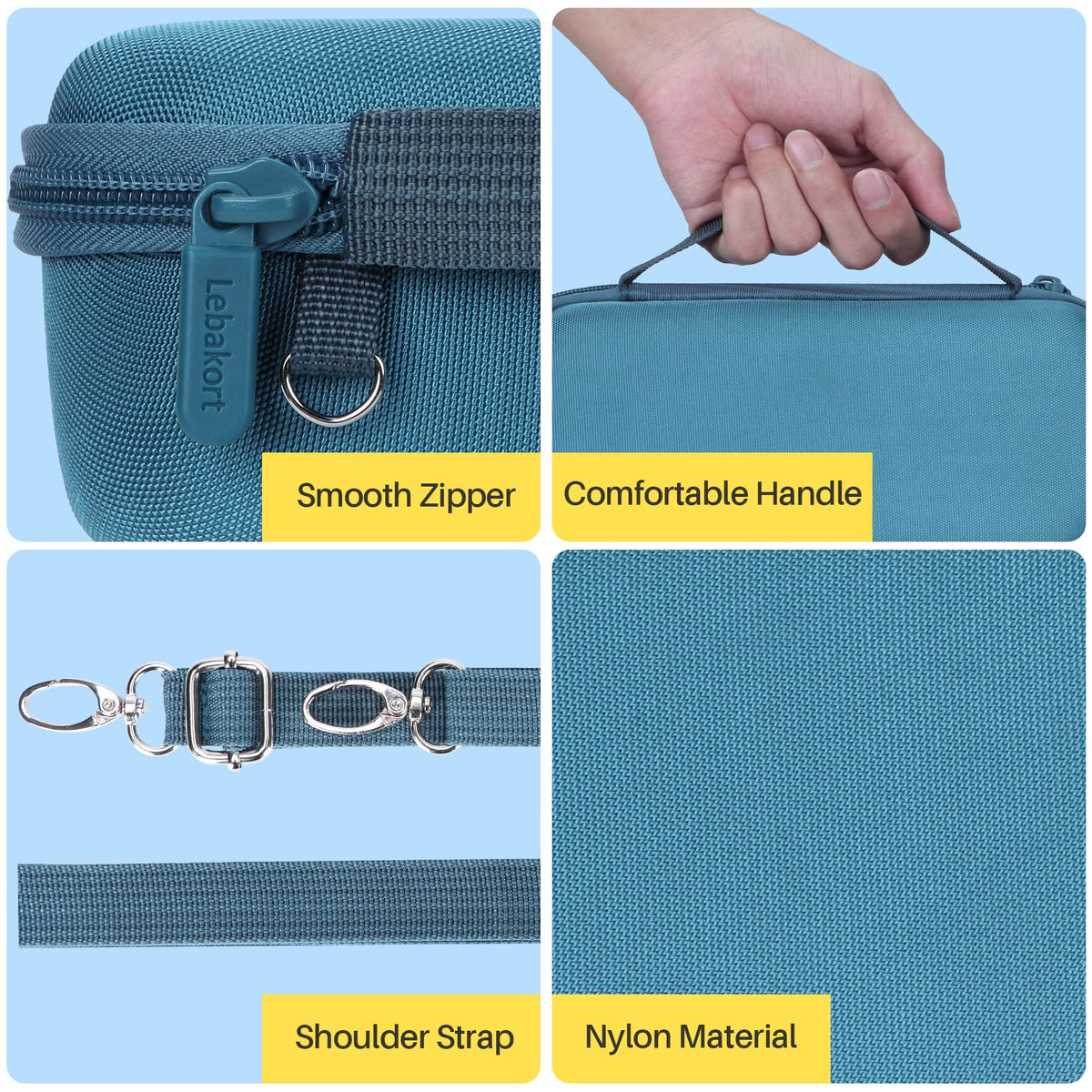 Lebakort Bose SoundLink Flex case with handle and shoulder straps