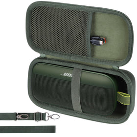 Lebakort Bose SoundLink Flex case nylon-eva blend provides sturdy, weather-resistant protection.