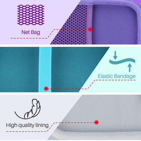 Lebakort Bose SoundLink Flex case top mesh pocket keeps cables organized.