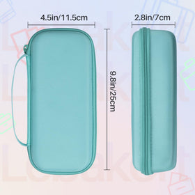 Lebakort mint green case fits backpack and luggage.