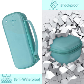 Lebakort mint green shoulder strap for hands-free transport.