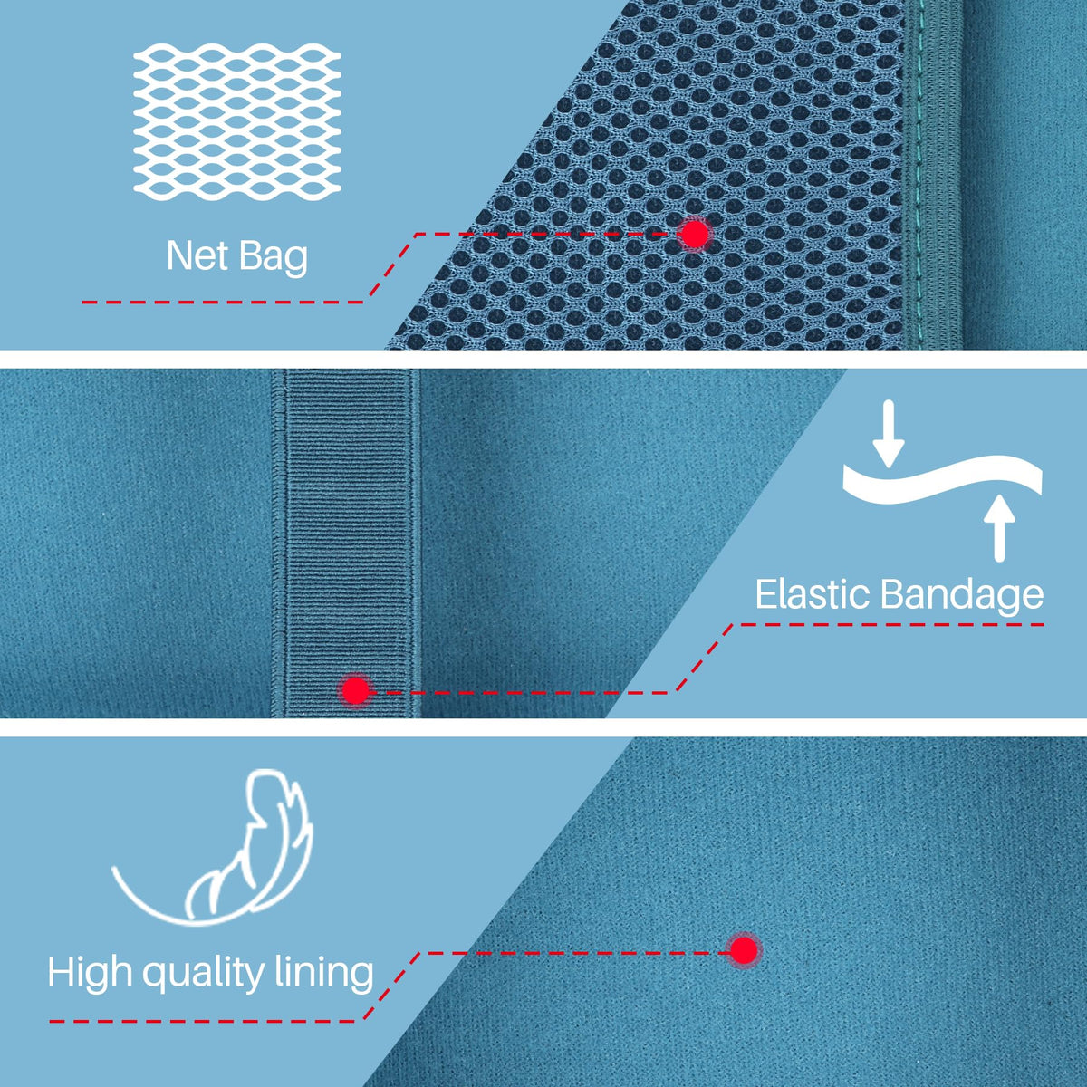 Lebakort Bose SoundLink Flex lower elastic band secures speaker