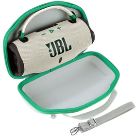 Lebakort JBL Charge 6 case with durable nylon exterior for rugged outdoor use.