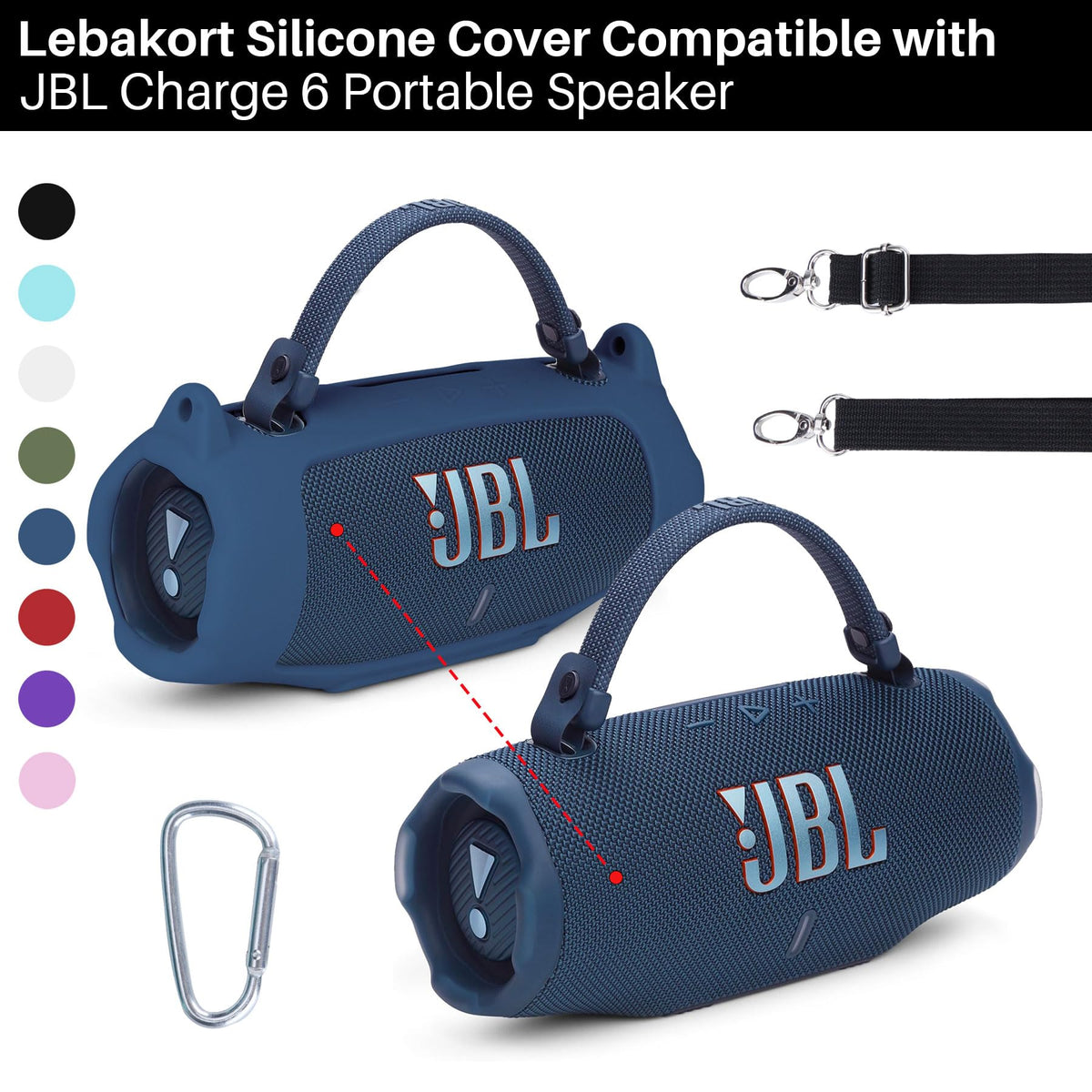 Lebakort Charge 6 precision cutouts keep all controls accessible.