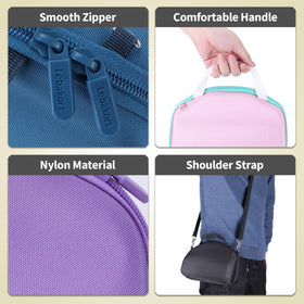 Lebakort detachable shoulder strap enables hands-free carrying