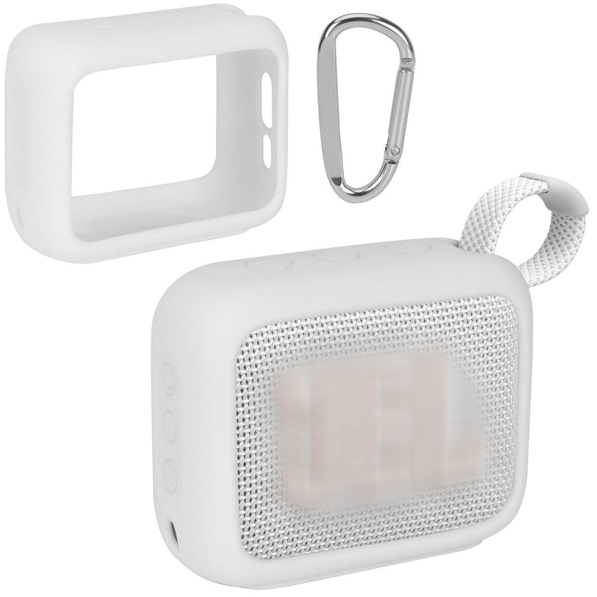Lebakort cover front view for JBL GO 4 showing neat fit and protection