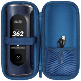 Lebakort hard case exterior protects Blue Tees Player+ GPS speaker during travel