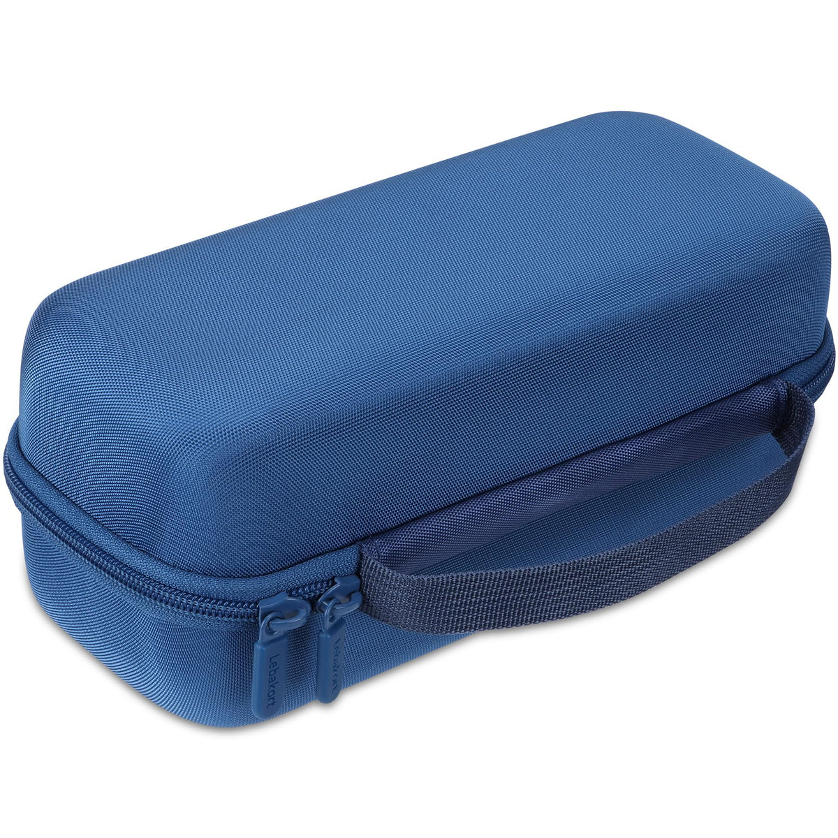 Lebakort woven tape keeps the device firmly in place inside the case