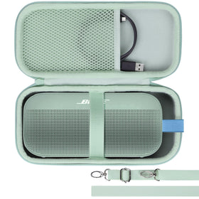 Lebakort hard case for Bose SoundLink Flex 2nd Gen with upper mesh pocket for accessories