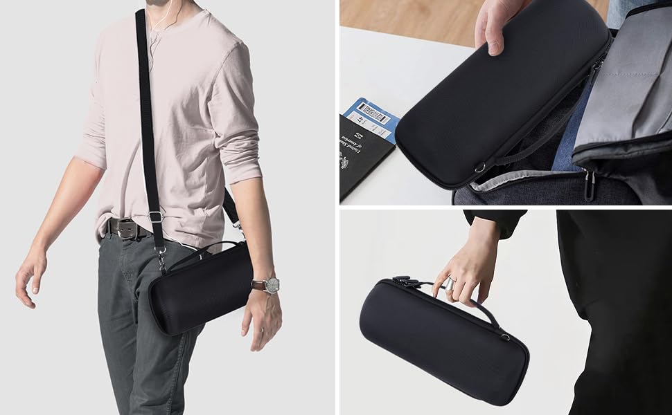 Lebakort case is compatible with JBL Charge 4 and 5 for flexible use