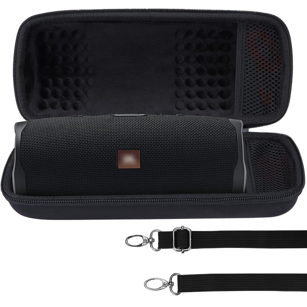 Lebakort hard case for JBL Charge 5 with rugged exterior for on-the-go protection