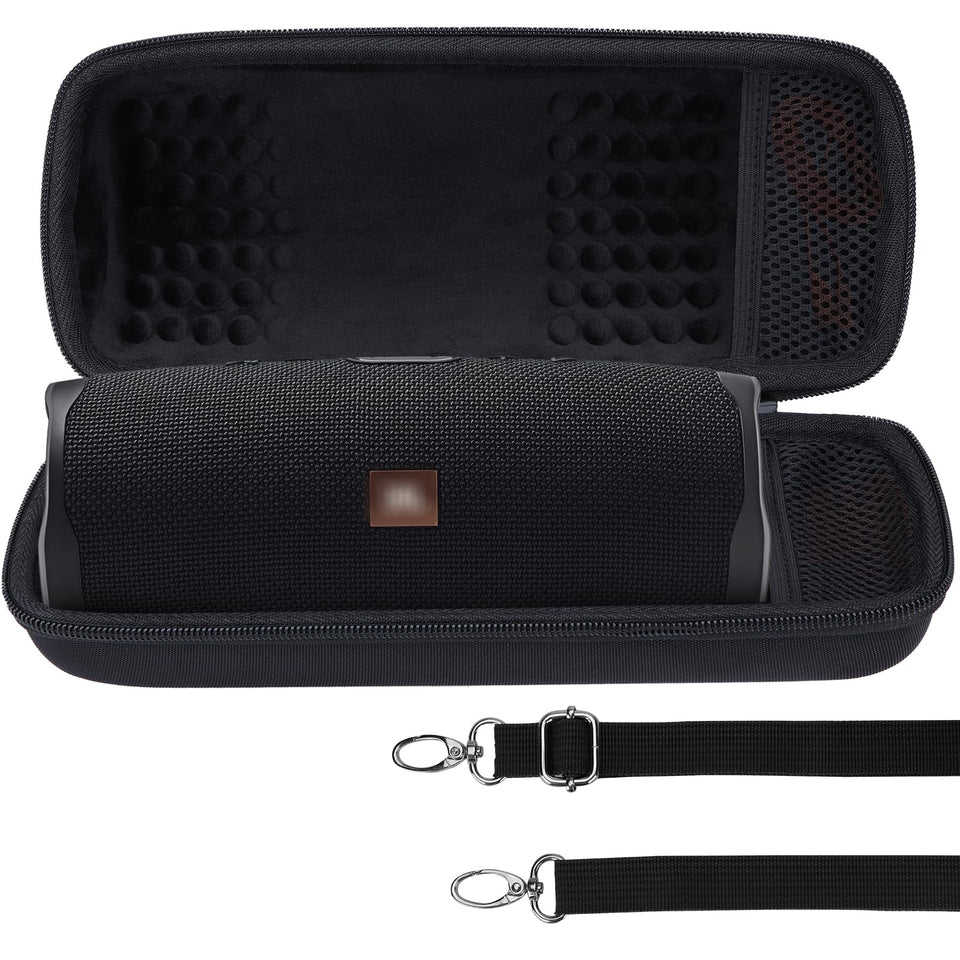 Lebakort hard case for JBL Charge 5 with rugged exterior for on-the-go protection