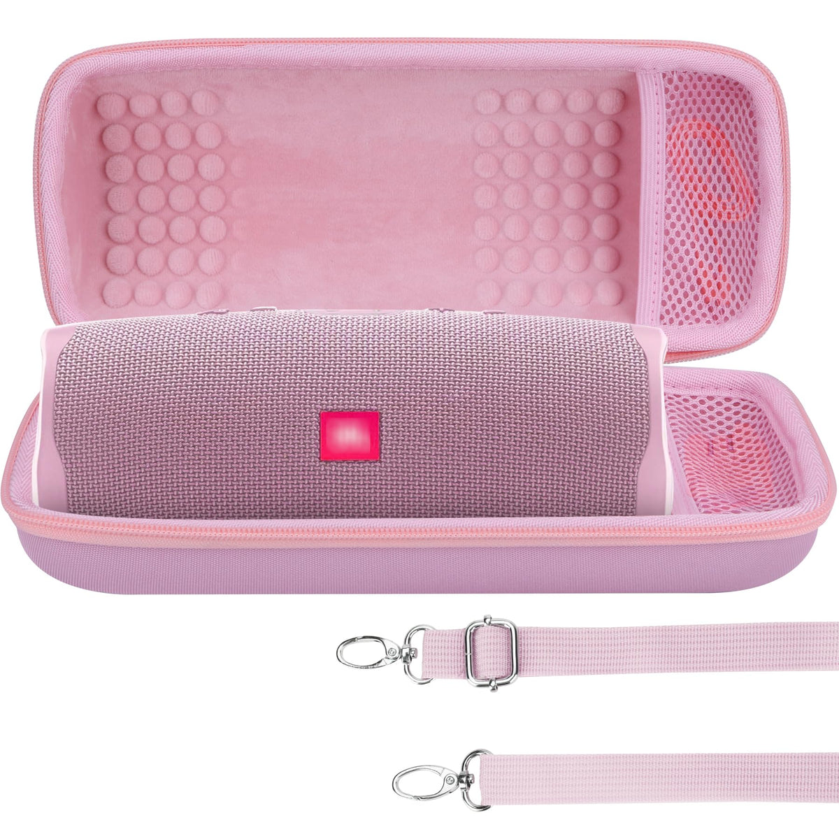 Lebakort hard case for JBL Charge 5 front view protects your speaker on the go
