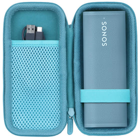 Lebakort hard case for Sonos Roam 2 blue, rugged protection on the go.