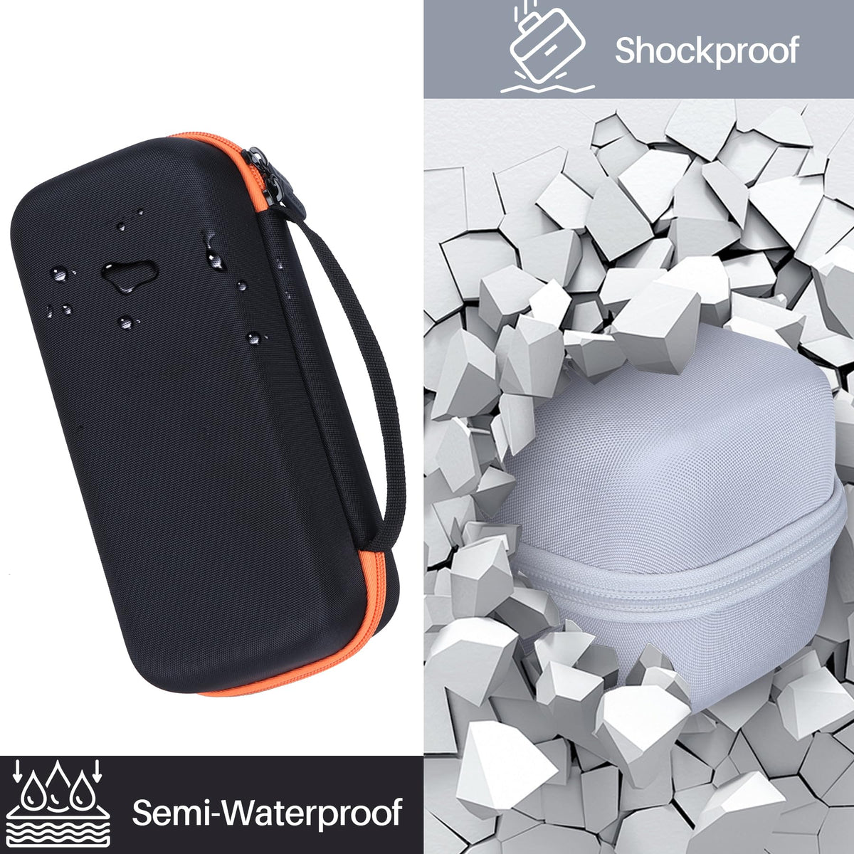 Lebakort case in use during travel with Sony ULT Field 1