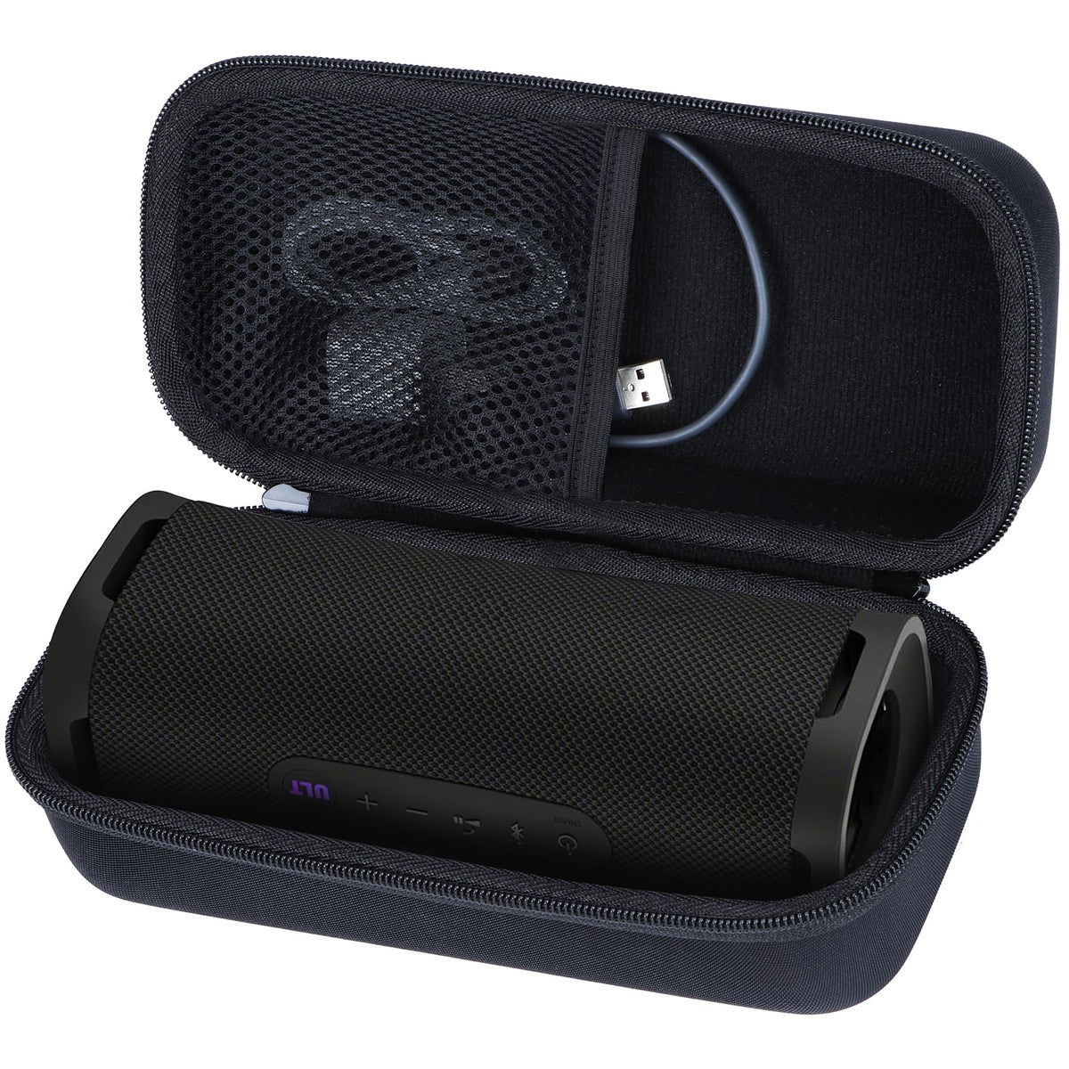 Interior lining of Lebakort case showing anti-static protection for Sony ULT Field 1
