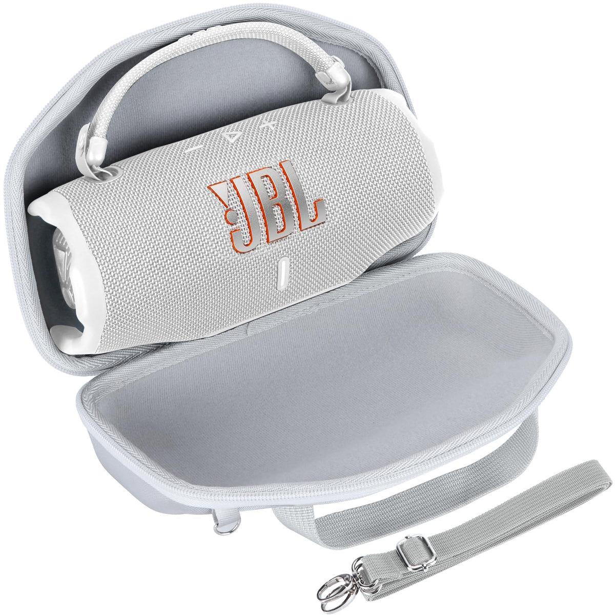 Lebakort JBL Charge 6 open lid for quick gear access