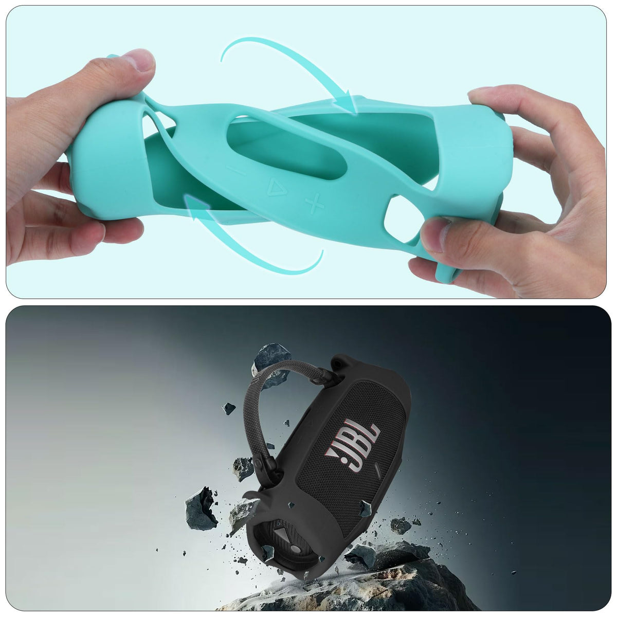 Lebakort JBL Charge 6 silicone cover water-safe daily use protection.