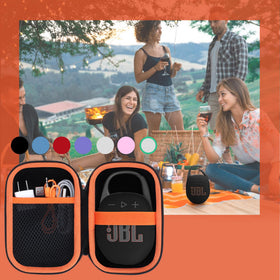 Lebakort JBL Clip 4/5 case organizer for accessories.