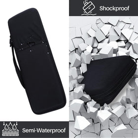 Lebakort mesh pocket with mouse and cables for organized storage