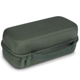 Mesh pocket inside Lebakort case stores cables and small accessories neatly