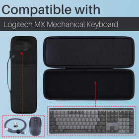 Lebakort open case showing molded groove fitting MX Mechanical