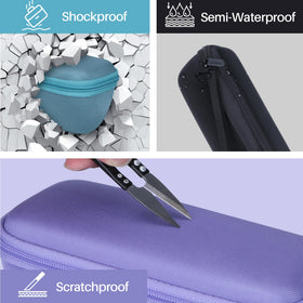 Lebakort anti-static lining cushions Roam during bumps and travel.