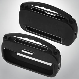 Lebakort integrated carabiner clip keeps your speaker accessible on hikes and beach trips.