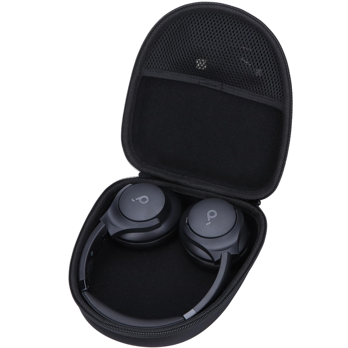 Lebakort Soundcore Space 2 case exterior protects headphones on the go.