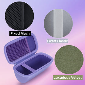Lebakort storage case mesh pocket for cables and accessories