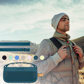 Lebakort cover compatible with Bose SoundLink Flex 2nd Gen keeps dust away during travel.