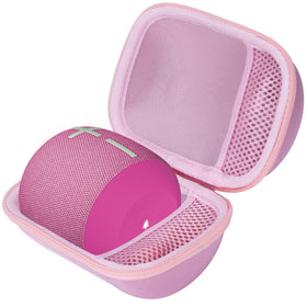 Lebakort Wonderboom4 pink case back view for compact travel protection