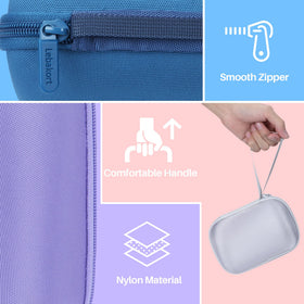 Lebakort Wonderboom4 pink case lower secure strap stabilizes device