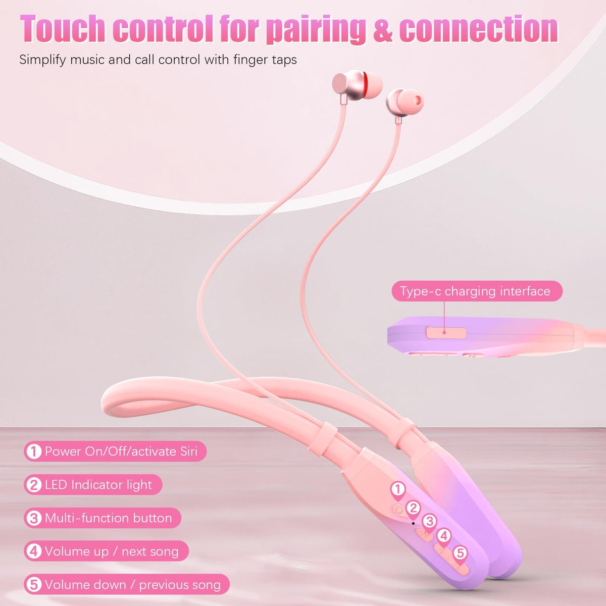 Lecefty inline controls and cable for easy playback and call handling