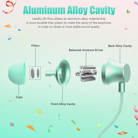 Lecefty magnetic neckband detail keeping earbuds tangle-free and handy