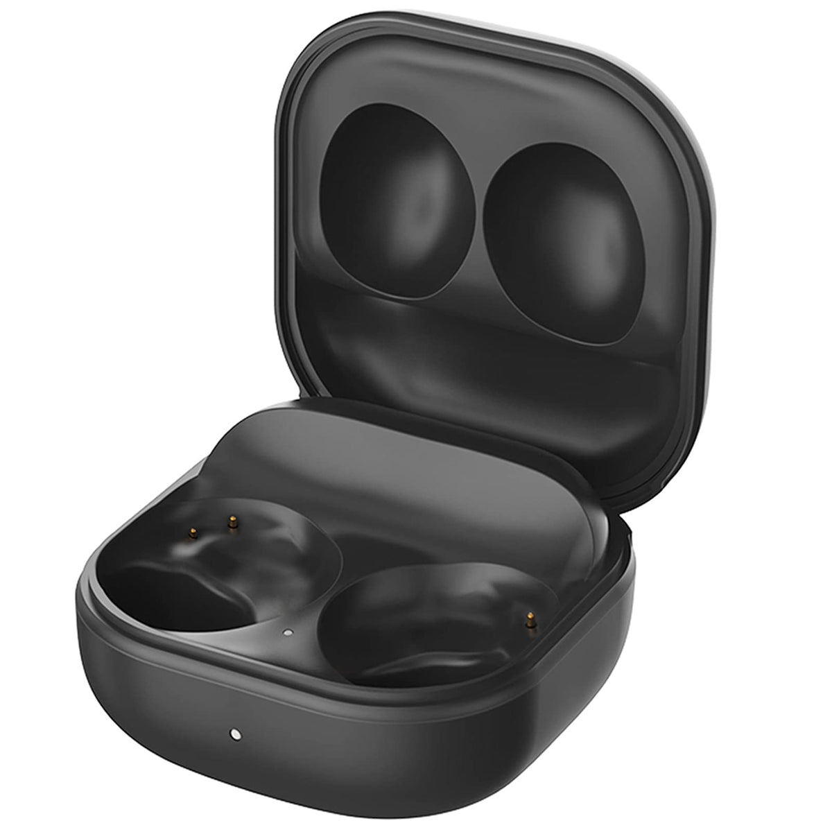 LeChivée Galaxy Buds2 Pro case front view with compact design and ready-to-charge status.