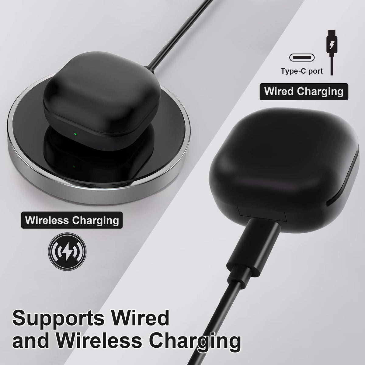 LeChivée USB-C cable included for reliable wired charging on the go.