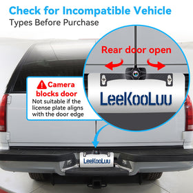 LeeKooLuu adjustable parking lines provide real-time distance cues