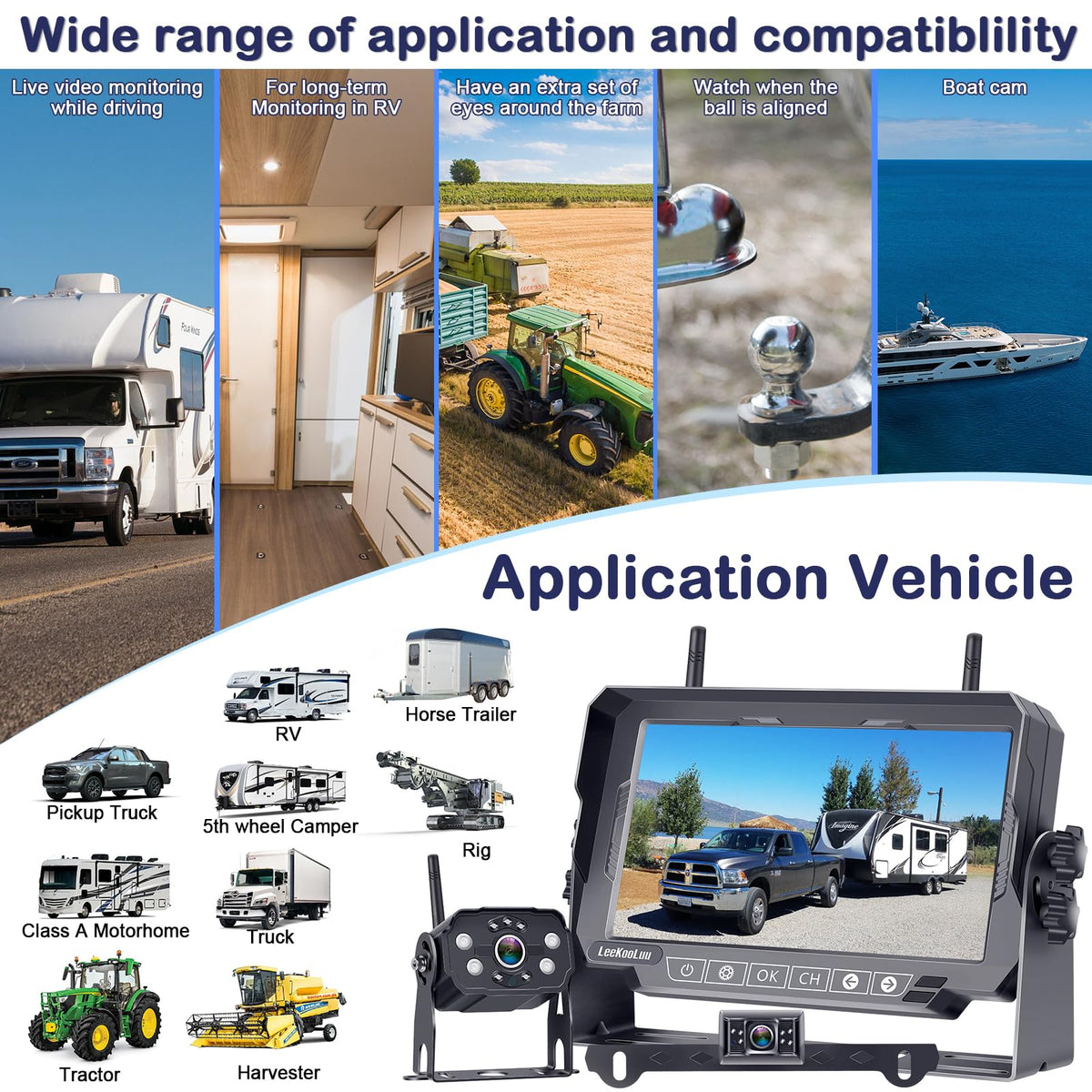 LeeKooLuu easy install setup saves time during RV installation.