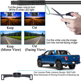 LeeKooLuu monitor showing adjustable parking grid aiding precise parking
