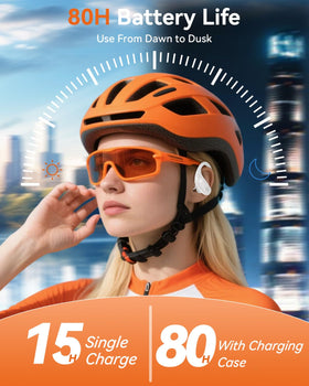 LEEMC silicone earhook closeup, secure fit and comfort benefit