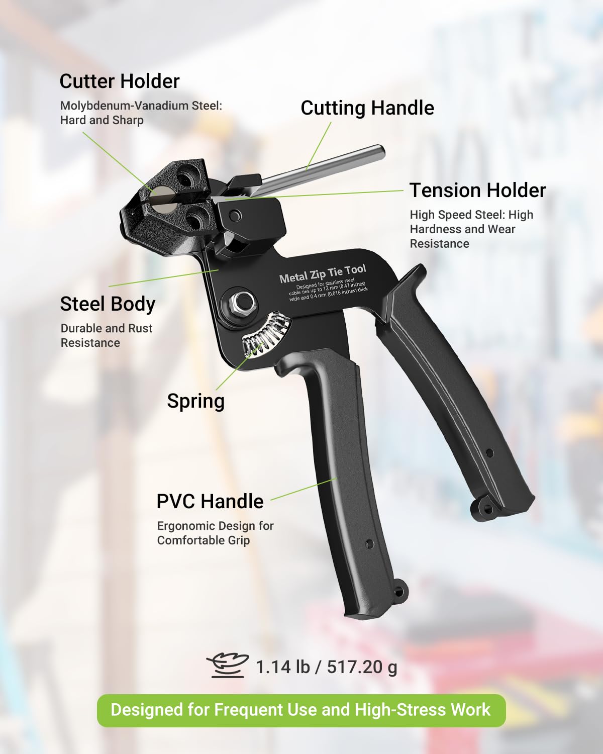 LEENUE exhaust repair and vehicle mounting supported by reliable zip ties