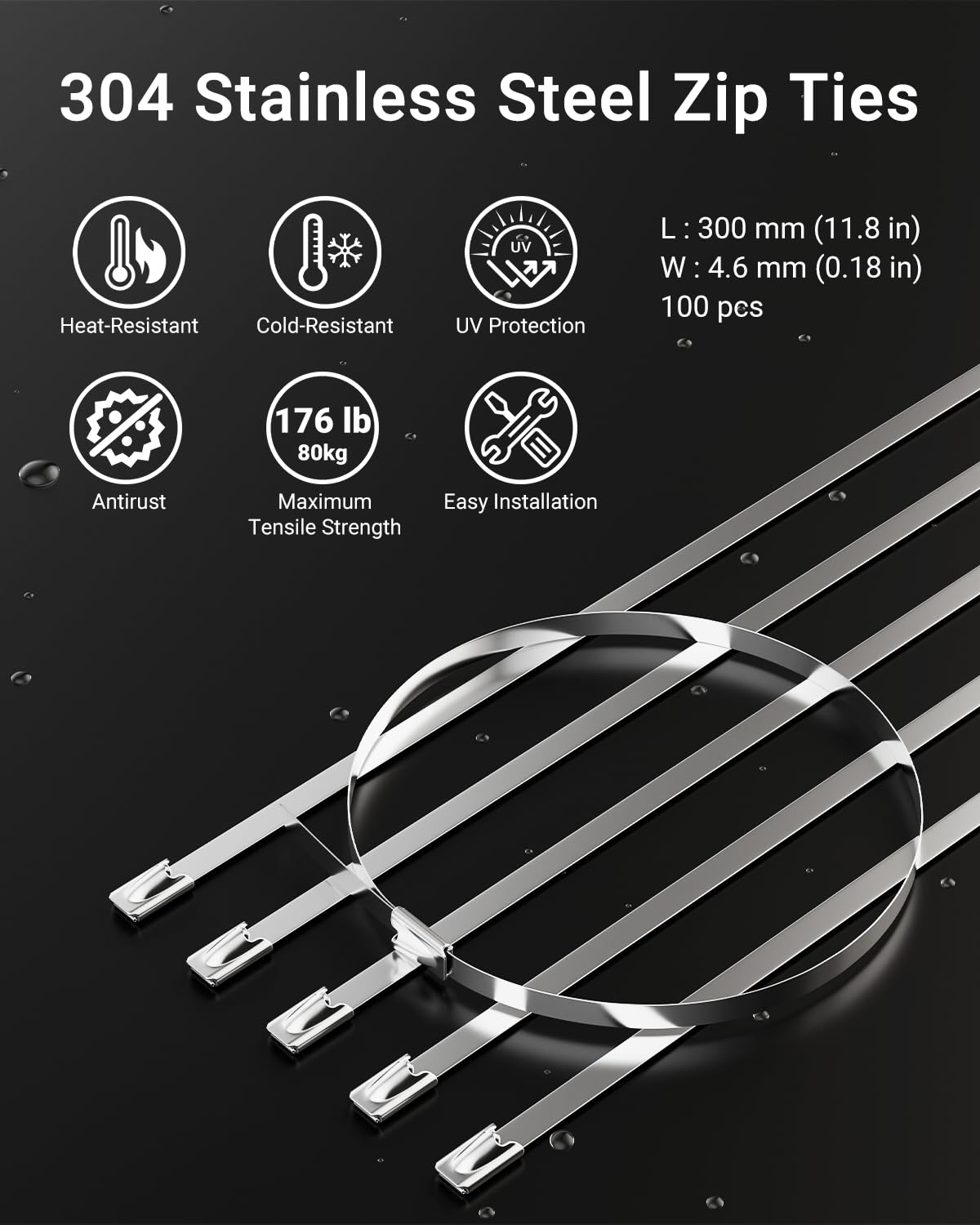 LEENUE weather-resistant design withstands UV and temperature changes