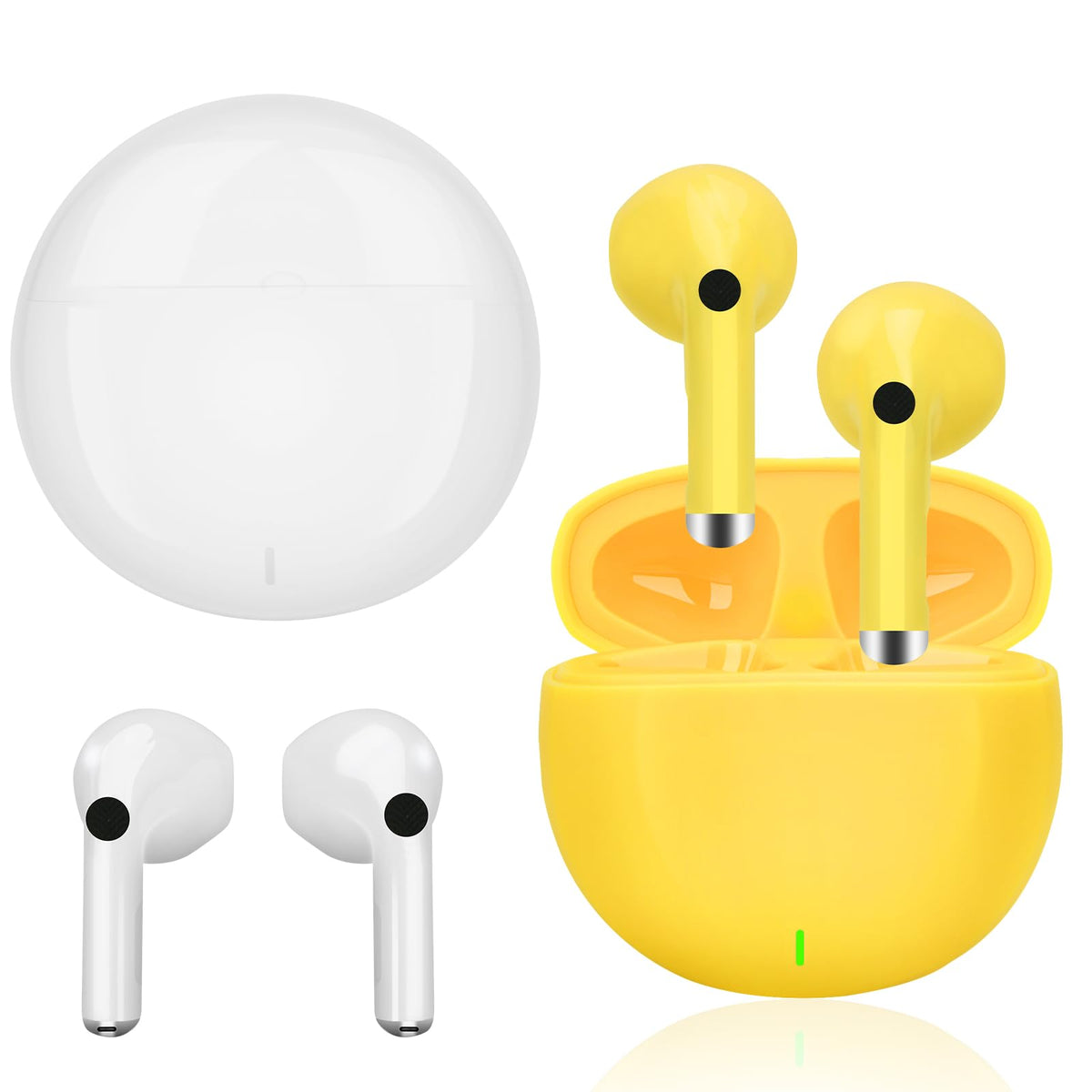 LEEPENK animated cartoon earbuds designed for kids with a vivid, playful design.