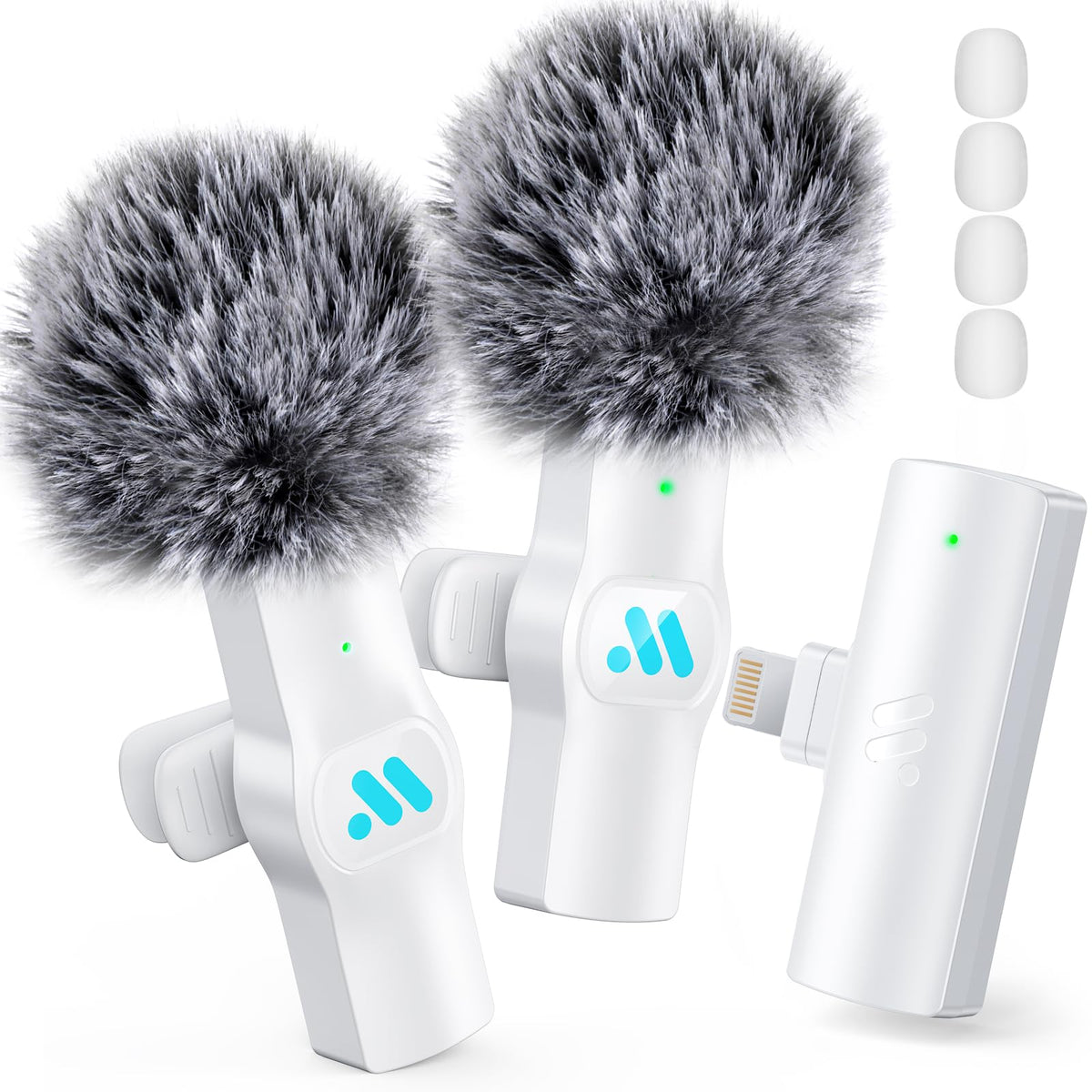 Leettus Lavalier microphone pair for interviews and vlogs delivering clear audio.