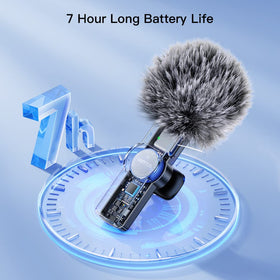 Leettus receiver plugged into iPhone 15 demonstrating easy USB-C connection