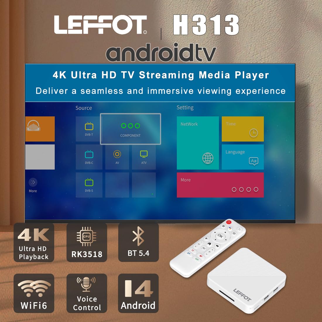 LEFFOT H313 top texture closeup highlighting build quality and grip benefit